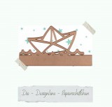 CD Die - Designline - Papierschiffchen