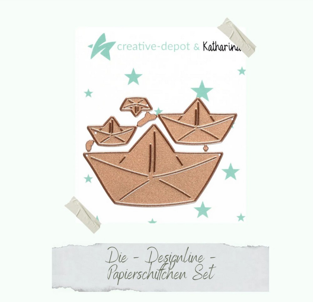 CD Die - Designline - Papierschiffchen Set