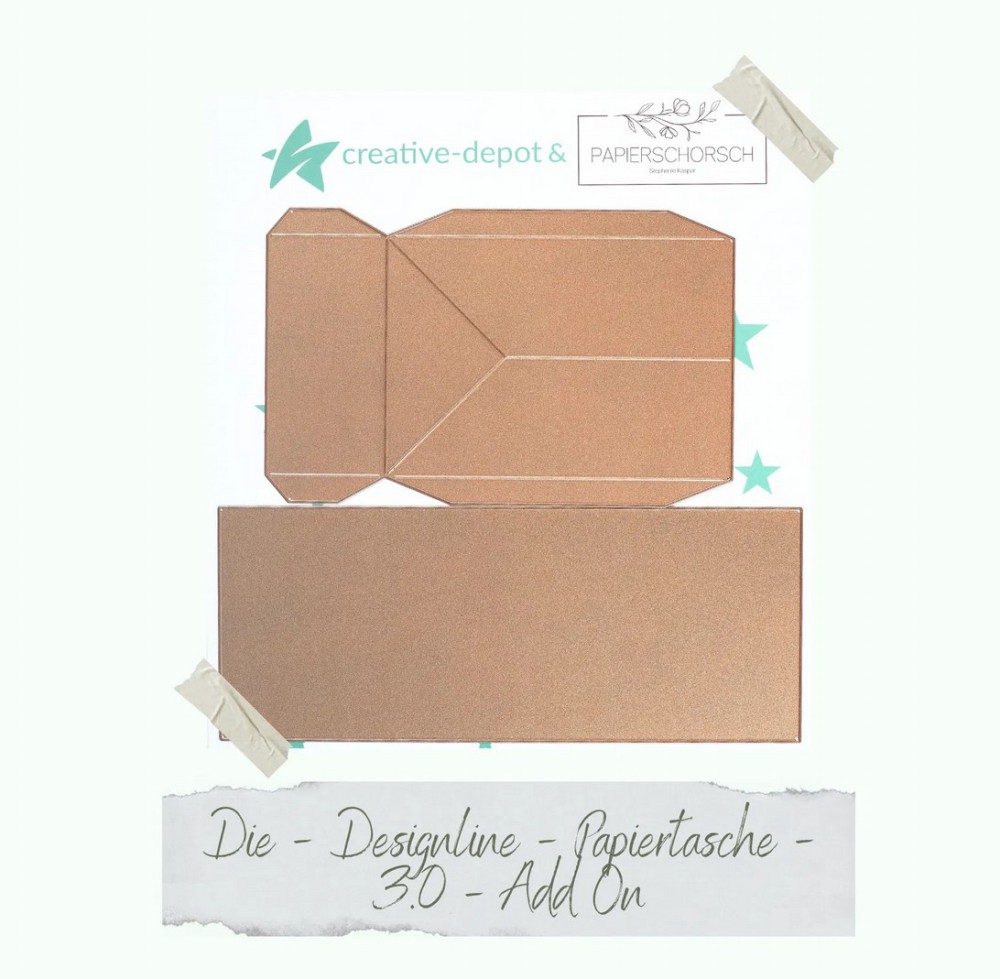 CD Die - Designlinie Papiertasche 3.0 Add On