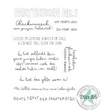 CD Stempelset - Designline - Partyküken