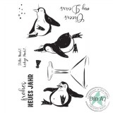 CD Stempelset - Pinguin Feier CD Stempelset - Pinguin Feier
