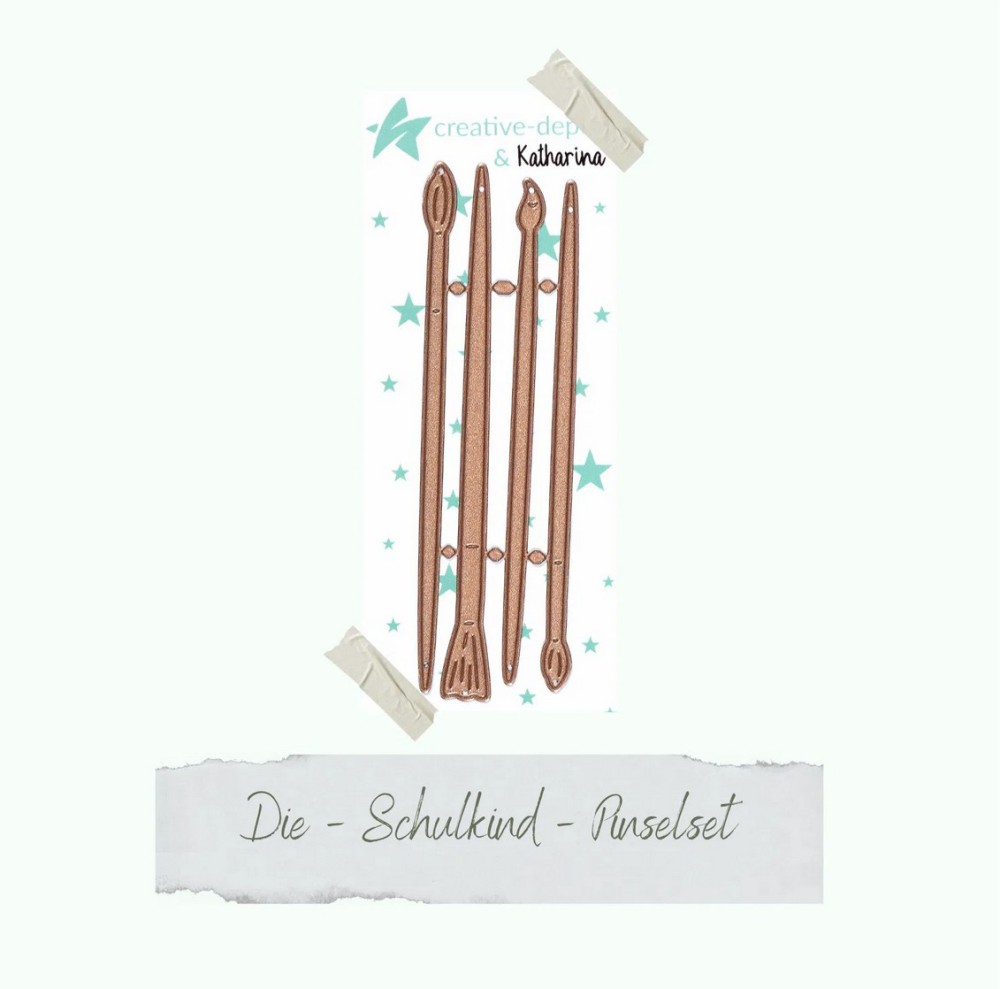 CD Die - Schulkind - Pinselset