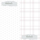 CD Basic - Puderrosa - Blumen + Karomuster