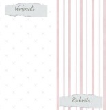 CD Basic - Puderrosa - Blümchen + Streifen