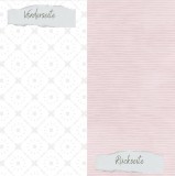 CD Basic - Puderrosa - Fliesen + Doodle Streifen