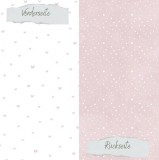 CD Basic - Puderrosa - Doodle Herzen + Sprenkel