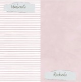 CD Basic - Puderrosa - Streifen und Uni