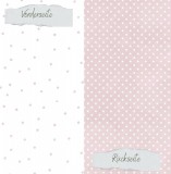 CD Basic - Puderrosa - Tupfen + Sternchen