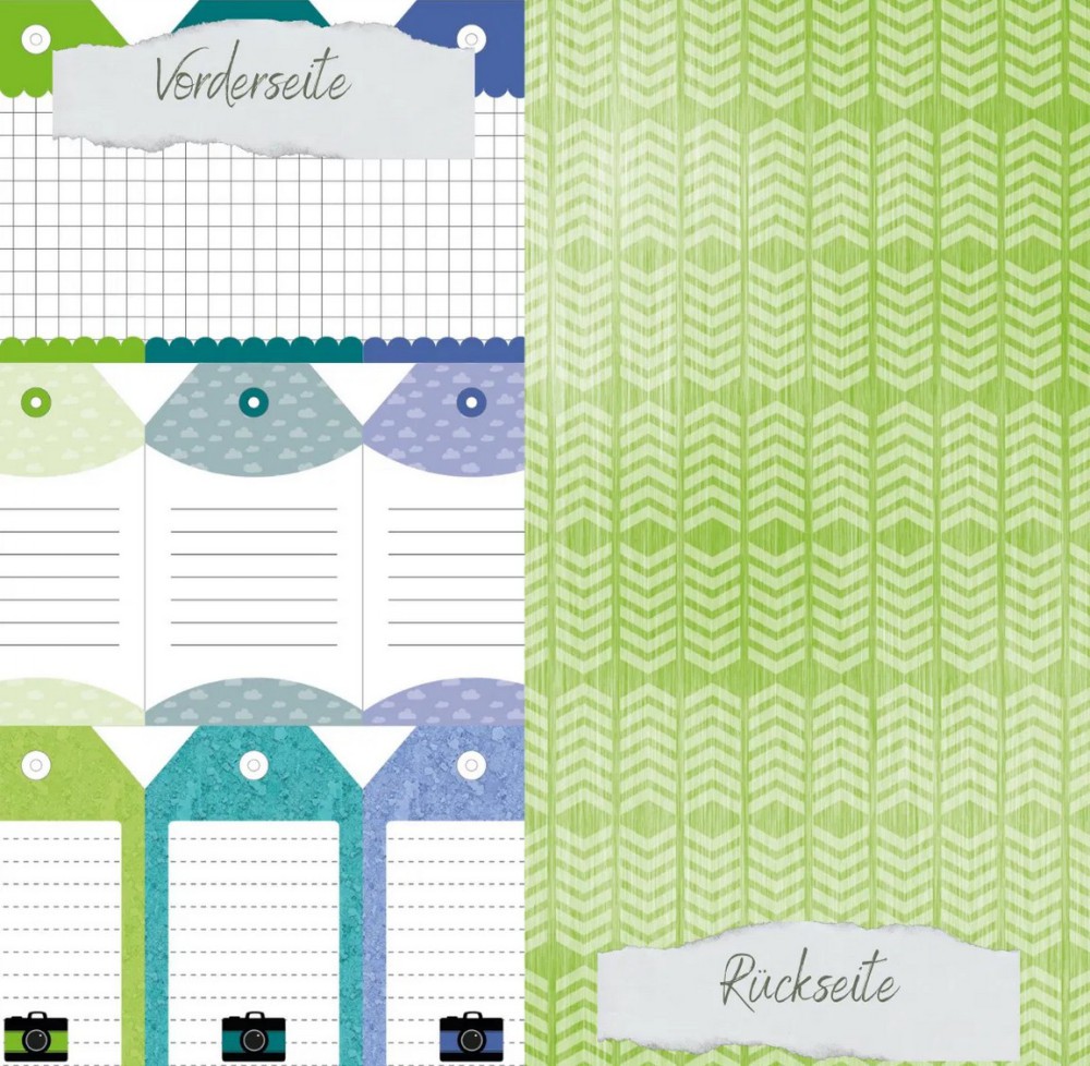 CD Designpapier - Designline - Scrapliebe Reise