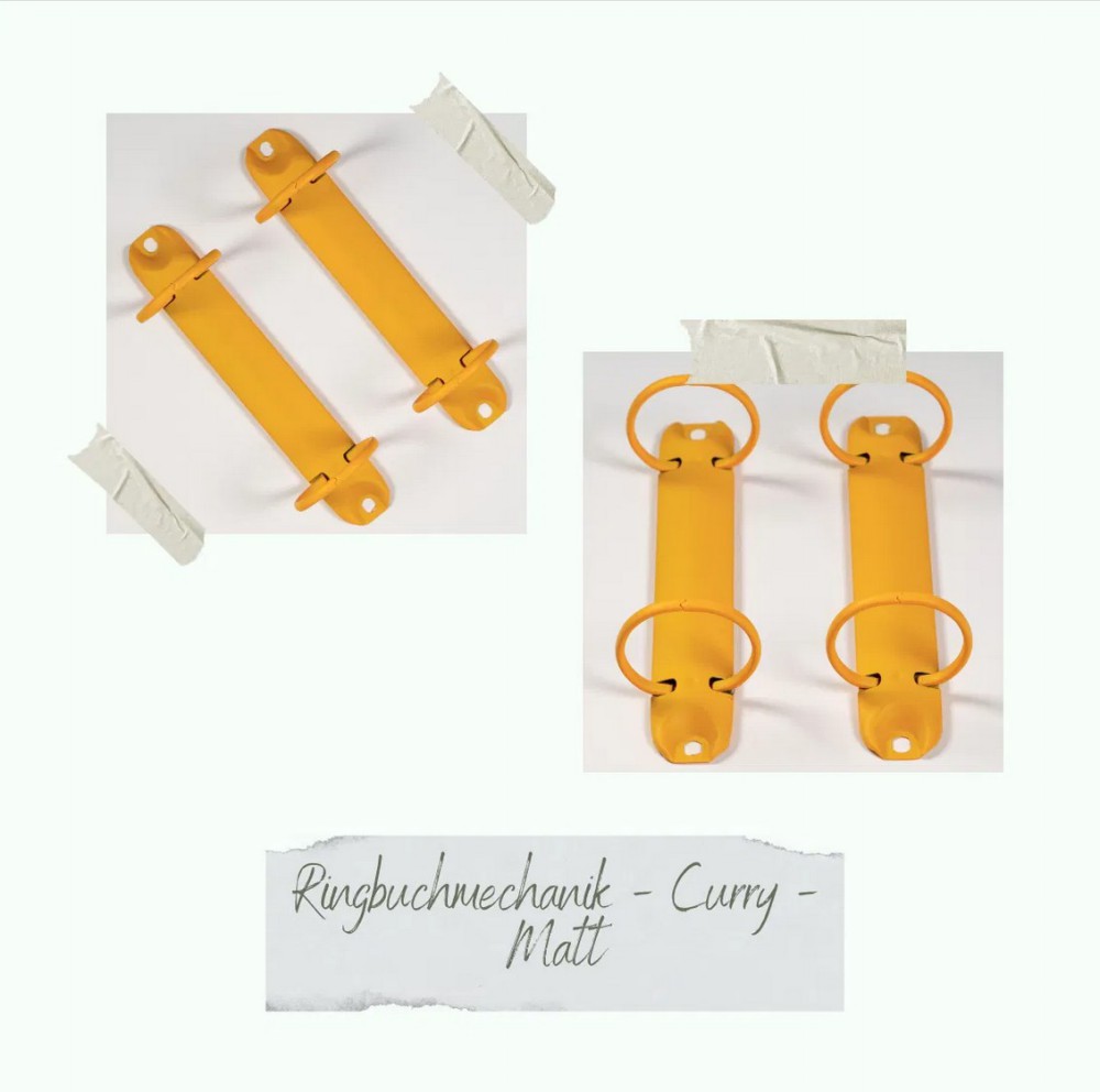 CD Ringbuchmechanik Curry matt