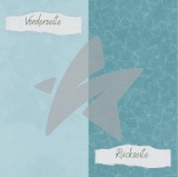 CD Designpapier Basic - Salbei - Doodle Sterne
