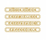 CD Die - Bäckerei Box Add-On - Schilder I