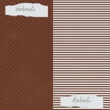 CD Designpapier - Schokolade - Mini Pünktchen Schm