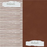 CD Designpapier - Schokolade - Streifen und Uni