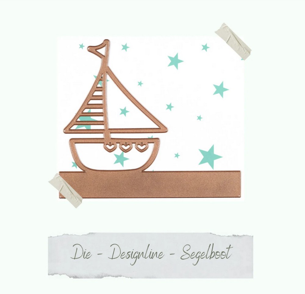 CD Die - Designline - Segelboot