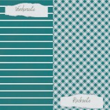 CD Designpapier - Basic - Smaragd Breite Linien +