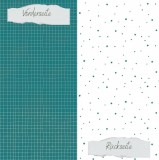 CD Designpapier - Basic - Smaragd Doodle Gitter St