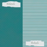 CD Designpapier - Basic - Smaragd Mini Pünktchen