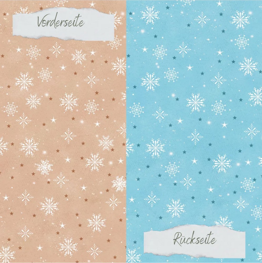 CD Designline Snow Natur & Eisblau 30,5x30,5 cm