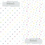 CD Designpapier Sommer - Herzchen + Sternchen