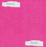 CD Designpapier Basic - Sommerpink - Apfelkernchen