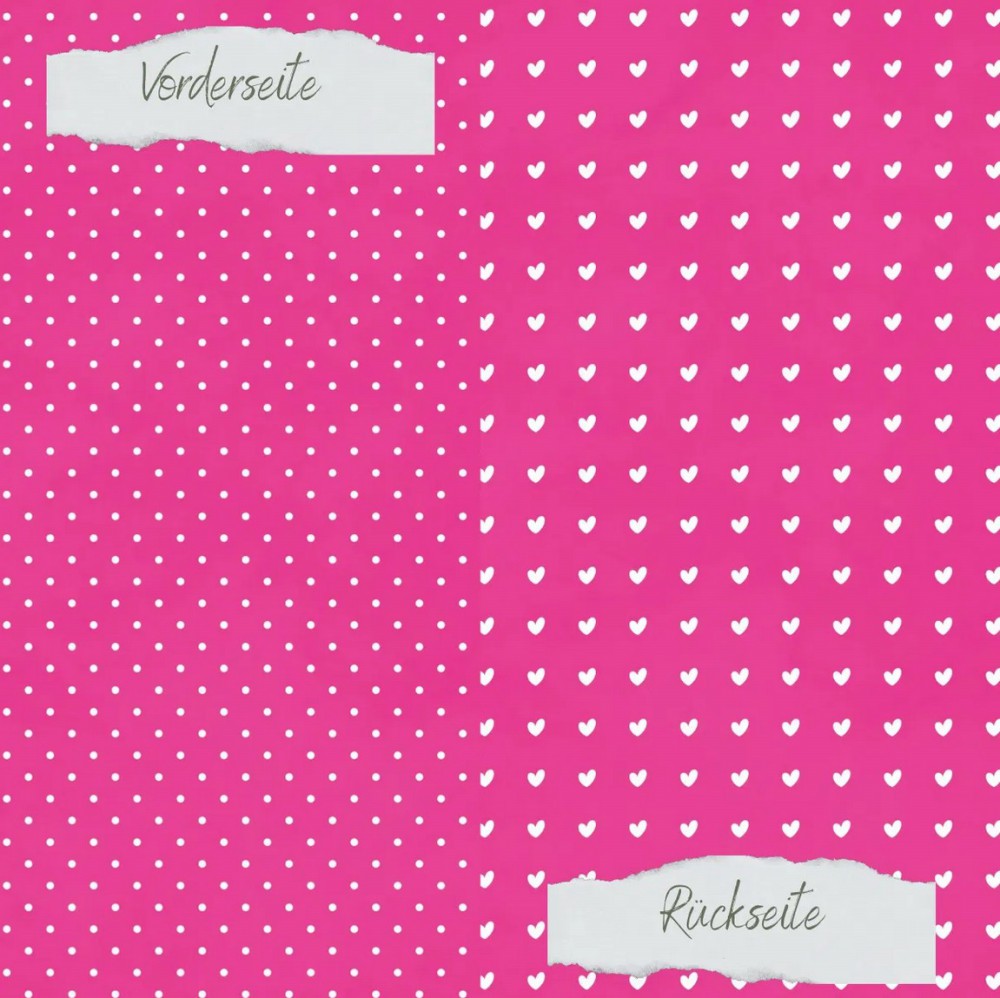 CD Designpapier Basic - Sommerpink - Pünktchen und