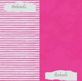 CD Designpapier Basic - Sommerpink - Streifen und CD Designpapier Basic - Sommerpink - Streifen und