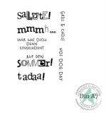 CD Stempelset - Sommerwimpel Salute