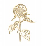CD Die - Sonnenblume mit Stiel CD Die - Sonnenblume mit Stiel