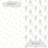 CD Designpapier - Sonnenhut und Kornblumen - 30,5x