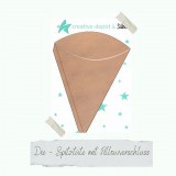 CD Die - Spitztüte mit Pillowverschluss CD Die - Spitztüte mit Pillowverschluss