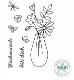 CD Stempelset - Blumen und Gartenfreunde