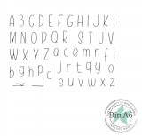 CD Stempelset - Alphabet - Klein und Fein
