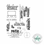 CD Stempelset - Schulkoffer
