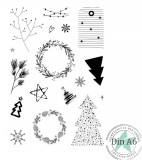 CD Stempelset - Taglayering Weihnachten