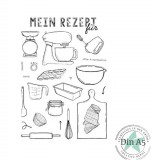 CD Stempelset - Rezepte kreieren - Utensilien