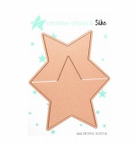 CD Die - Stern-Klappkarte