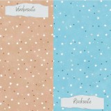 CD Designline Sterne Natur & Eisblau 30,5x30,5 cm