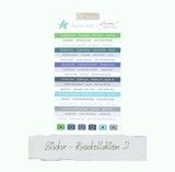 CD Sticker - Reisekollektion 2 von creative depot