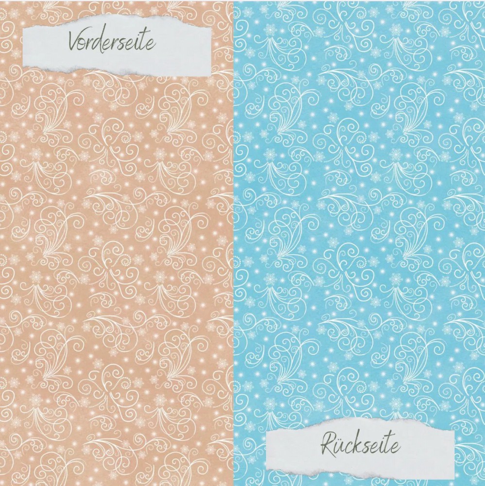 CD Designline Swirly Natur & Eisblau 30,5x30,5 c