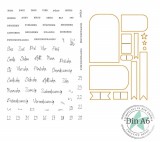 CD Bundle - Tag Layering Adventskalenderzahlen