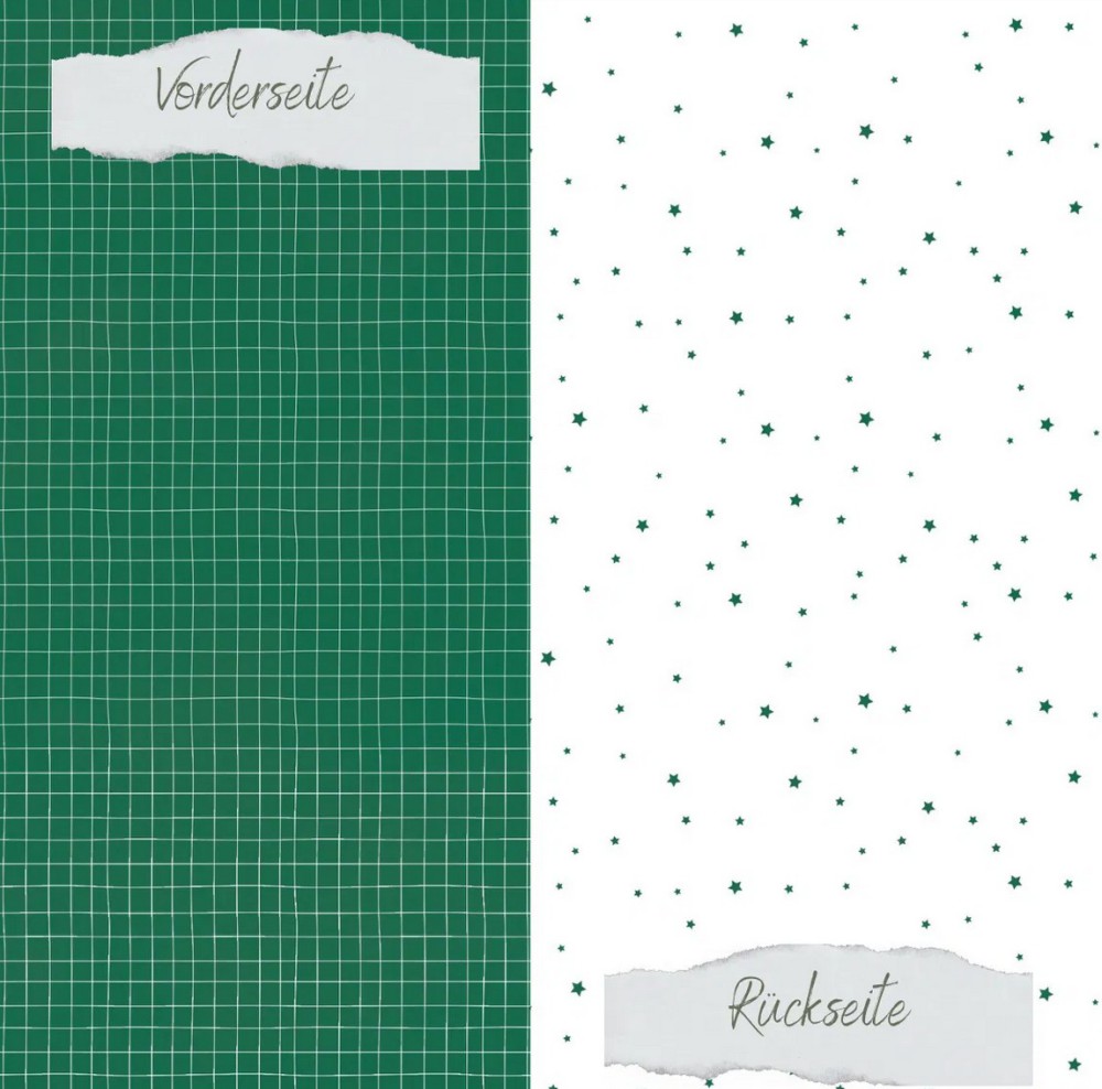 CD Designpapier - Basic - Tanne - Doodle Gitter un
