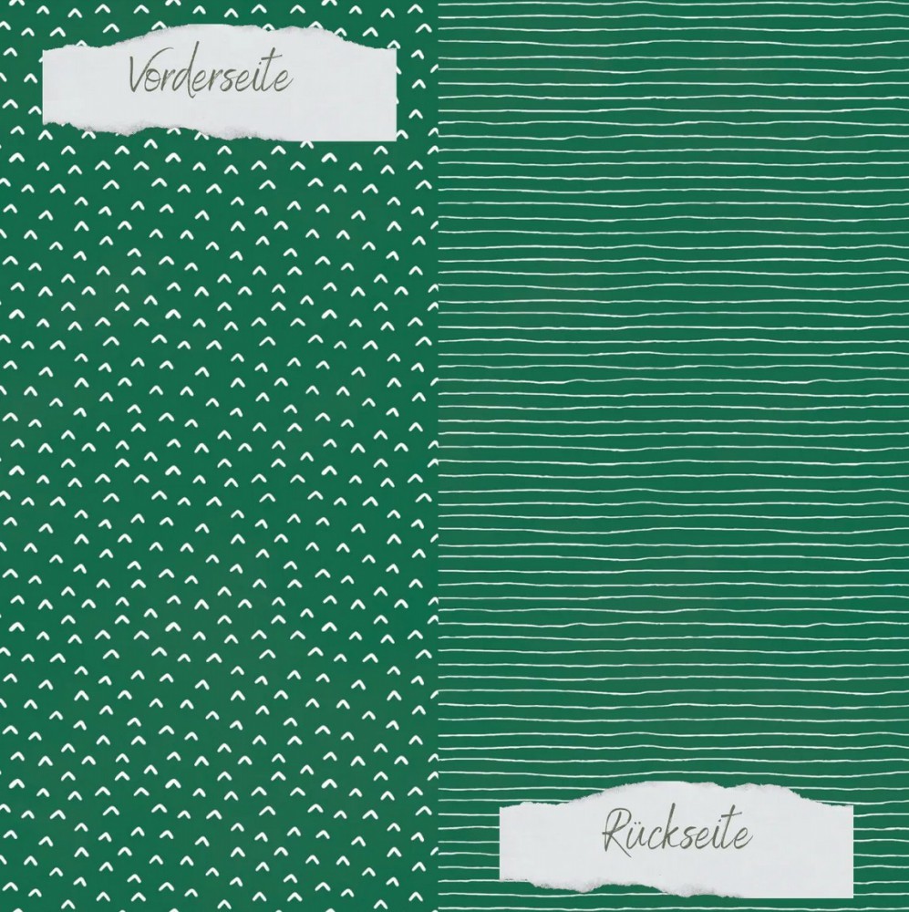 CD Designpapier - Basic - Tanne - Doodle Dächer un