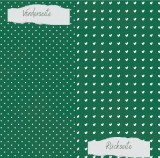 CD Designpapier - Basic - Tanne - Pünktchen und