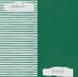 CD Designpapier - Basic - Tanne - Streifen und Uni