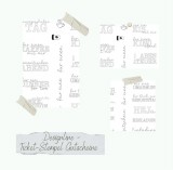 CD Stempelset - Designline Ticket Stempel Gutsche