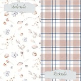CD Designpapier - Trockenblumen naturell - 30,5x30