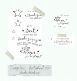 CD Stempelset - Designlinie - Kartentext zur Verab CD Stempelset - Designlinie - Kartentext zur Verab