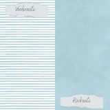 CD Basic - Vintage Hellblau - Streifen und Uni