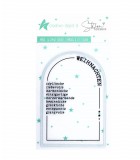 CD Cut & Emboss Folder Bogen - viele Weihnachtswün